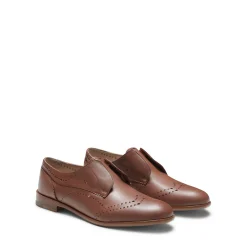 Online Fratelli Rossetti -coloured Leather Lace-up Shoes | Almond