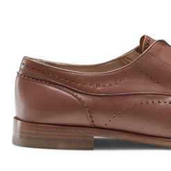 Online Fratelli Rossetti -coloured Leather Lace-up Shoes | Almond