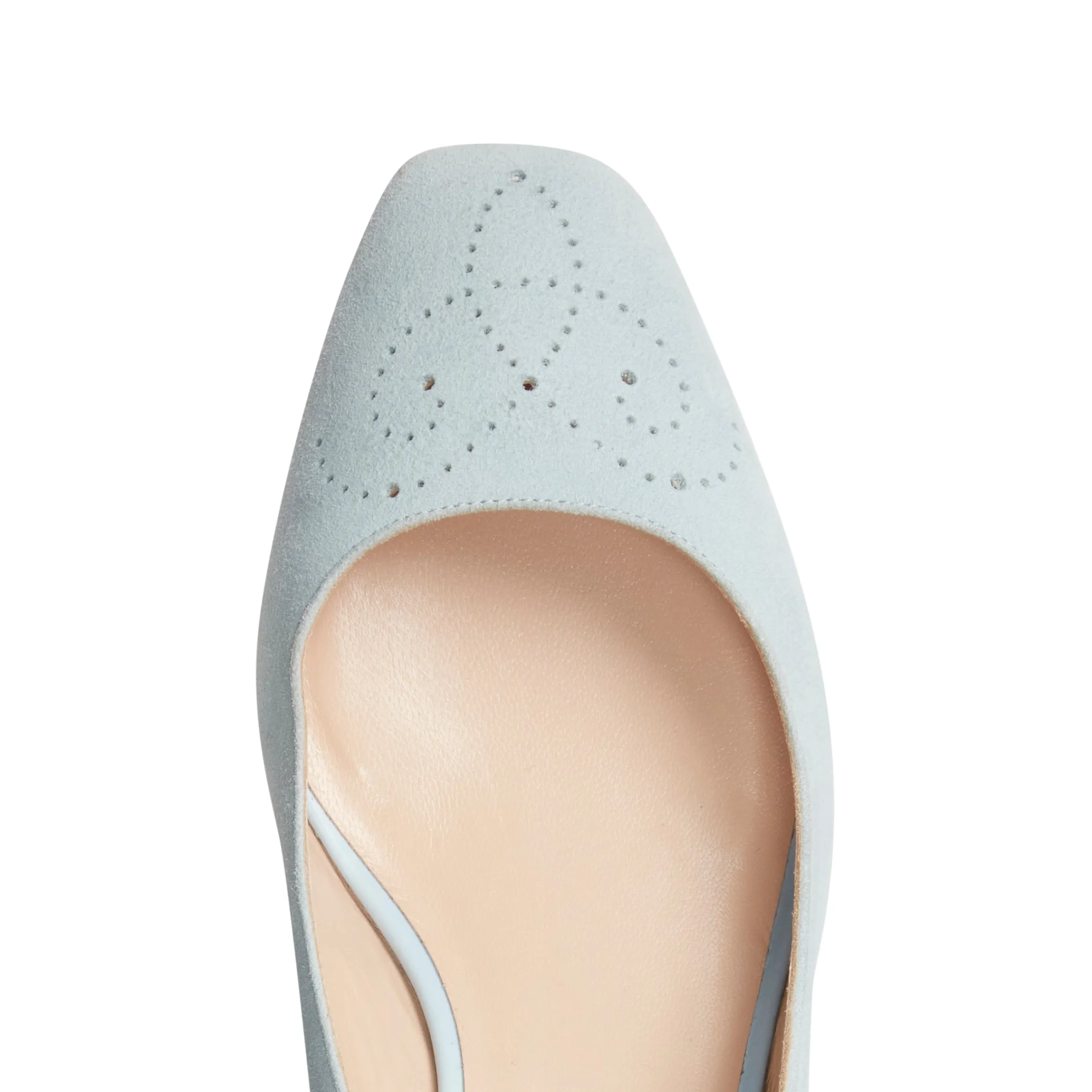 Shop Fratelli Rossetti Leather Pump | Aquamarine