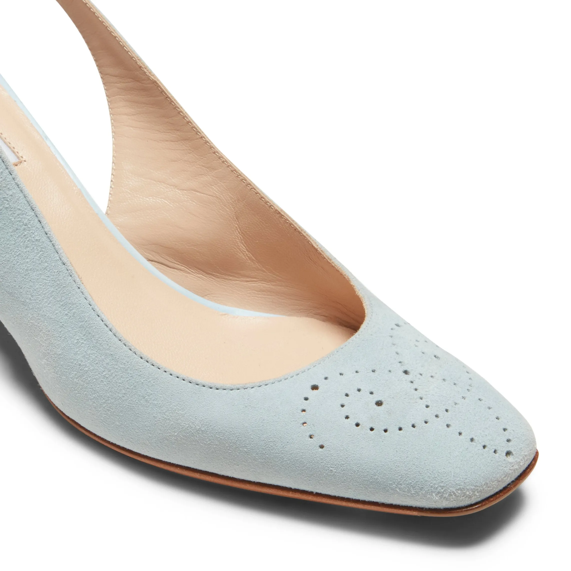 Shop Fratelli Rossetti Leather Pump | Aquamarine