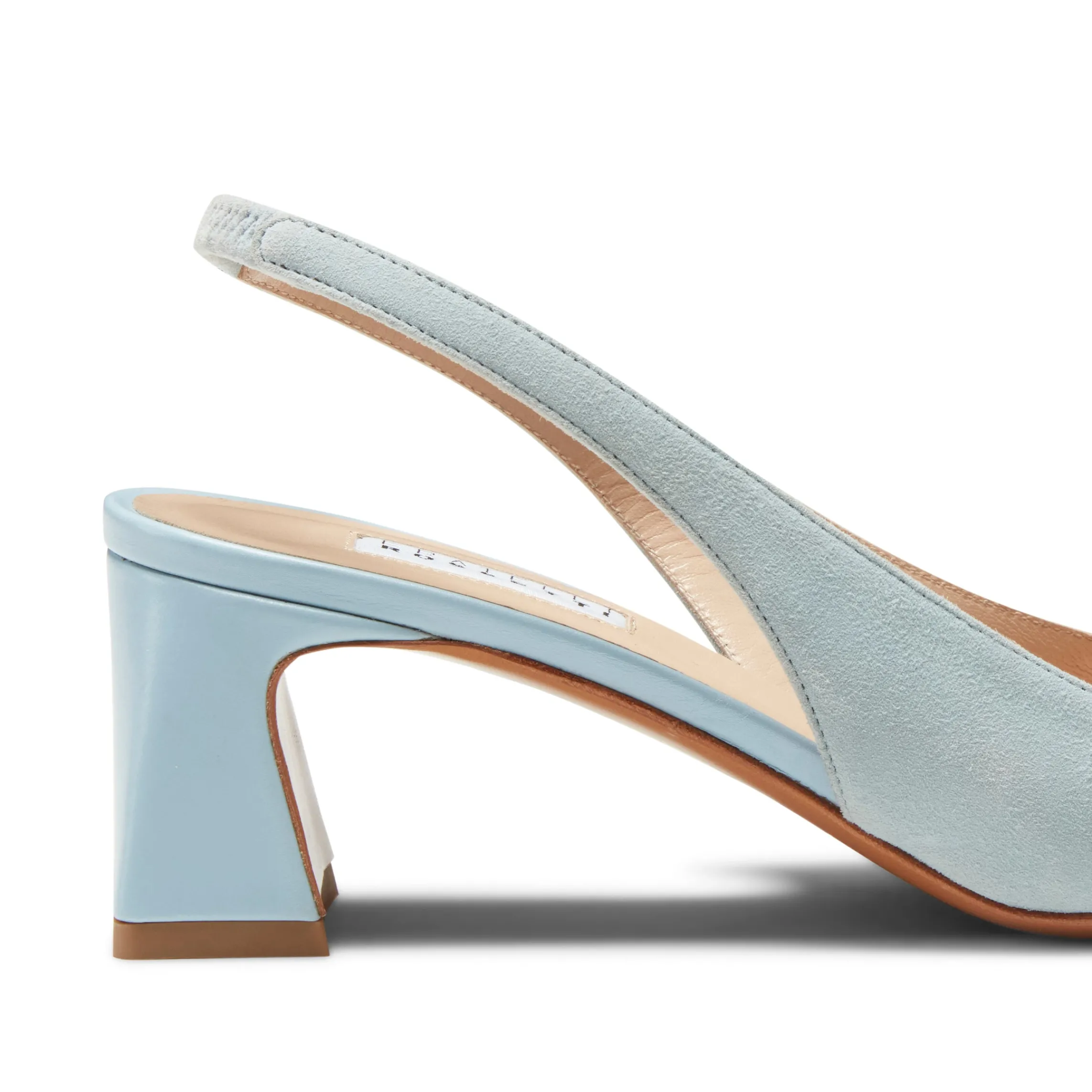 Shop Fratelli Rossetti Leather Pump | Aquamarine