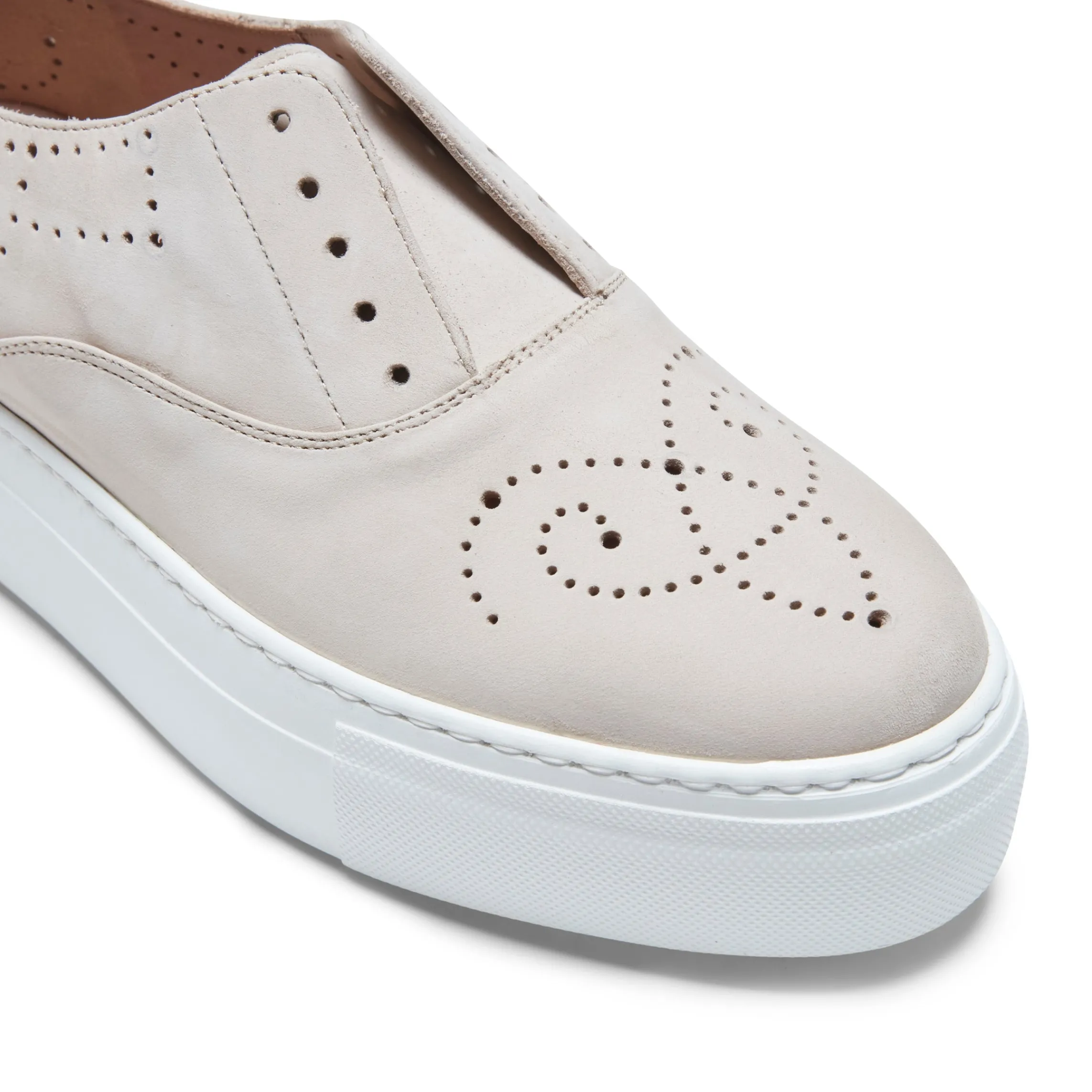 Outlet Fratelli Rossetti Suede Hobo Sport Sneaker | Beige