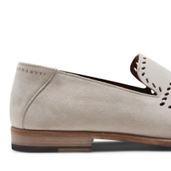 New Fratelli Rossetti Woven Suede Slippers | Beige