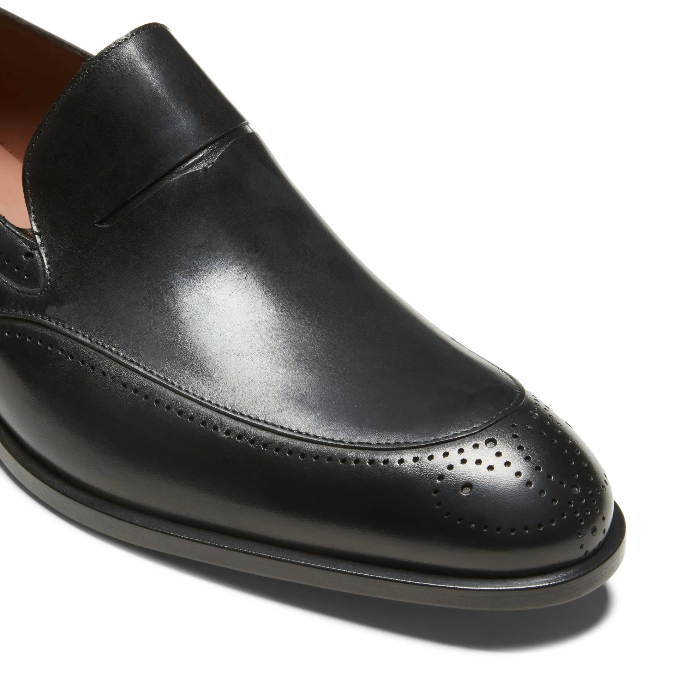 Online Fratelli Rossetti Leather And Suede Loafer | Black