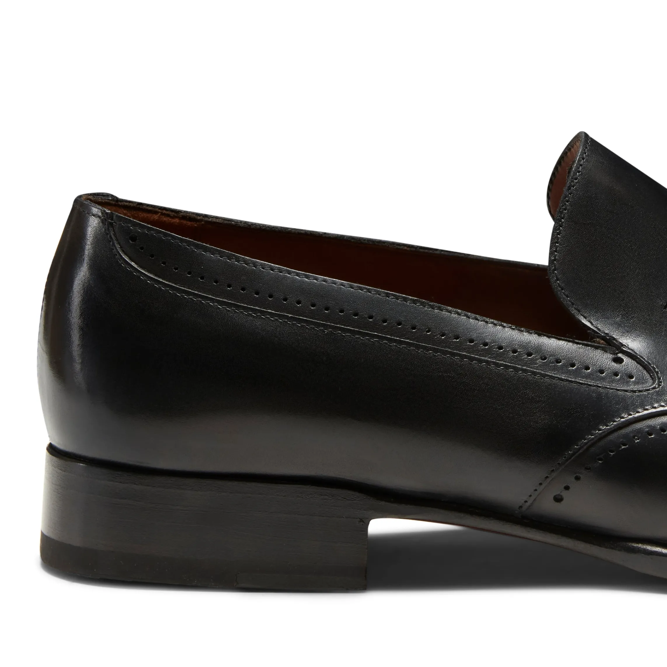 Online Fratelli Rossetti Leather And Suede Loafer | Black