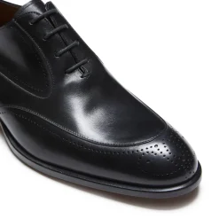 Online Fratelli Rossetti Leather Lace-up Shoe | Black