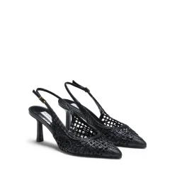 New Fratelli Rossetti Leather Slingback Sandal | Black