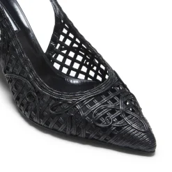 New Fratelli Rossetti Leather Slingback Sandal | Black
