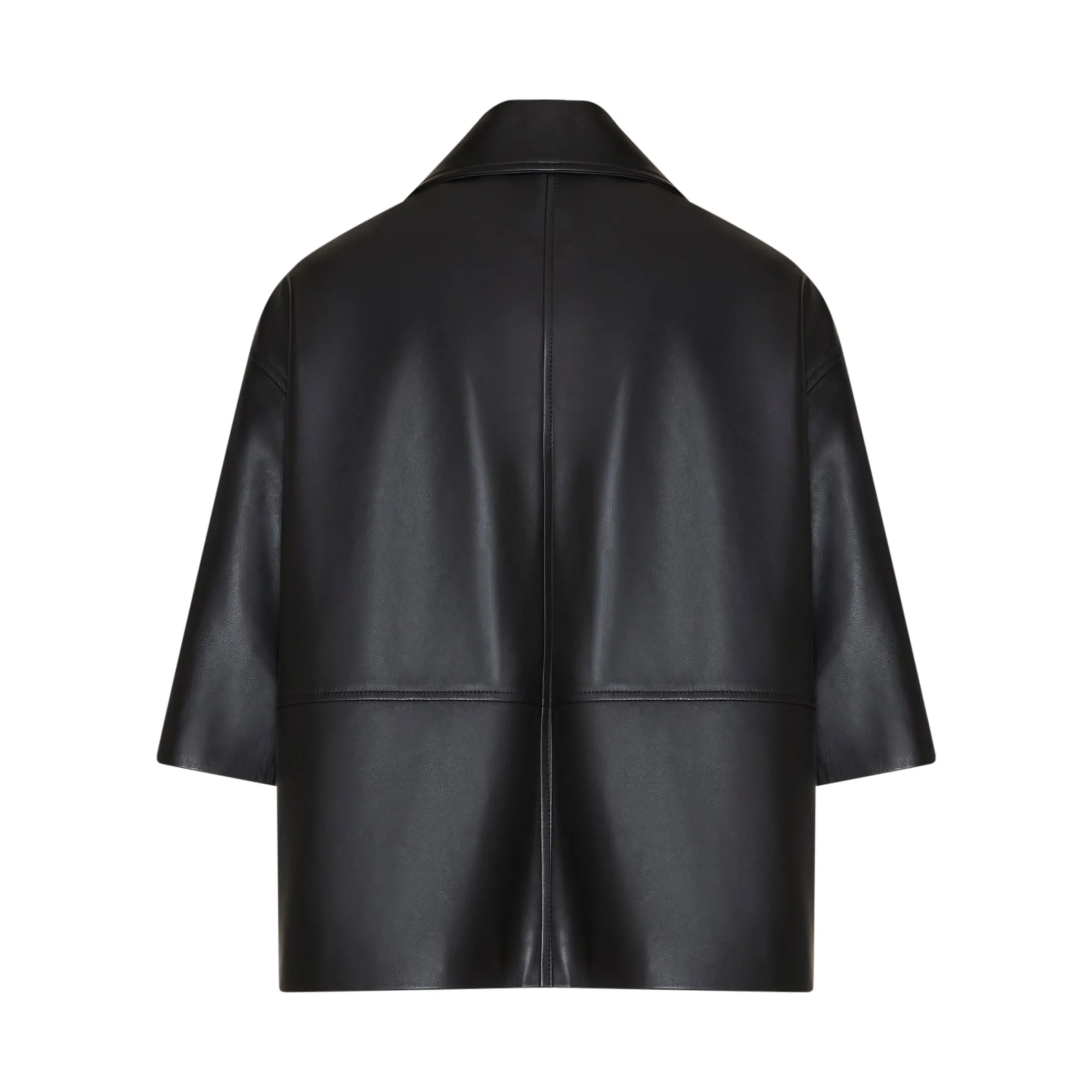 Cheap Fratelli Rossetti Nappa Leather Cape | Black