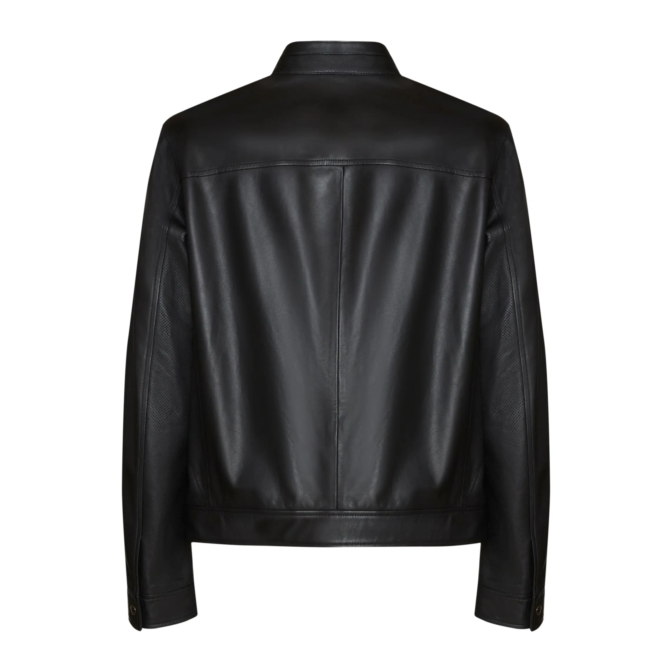Online Fratelli Rossetti Nappa Leather Jacket | Black
