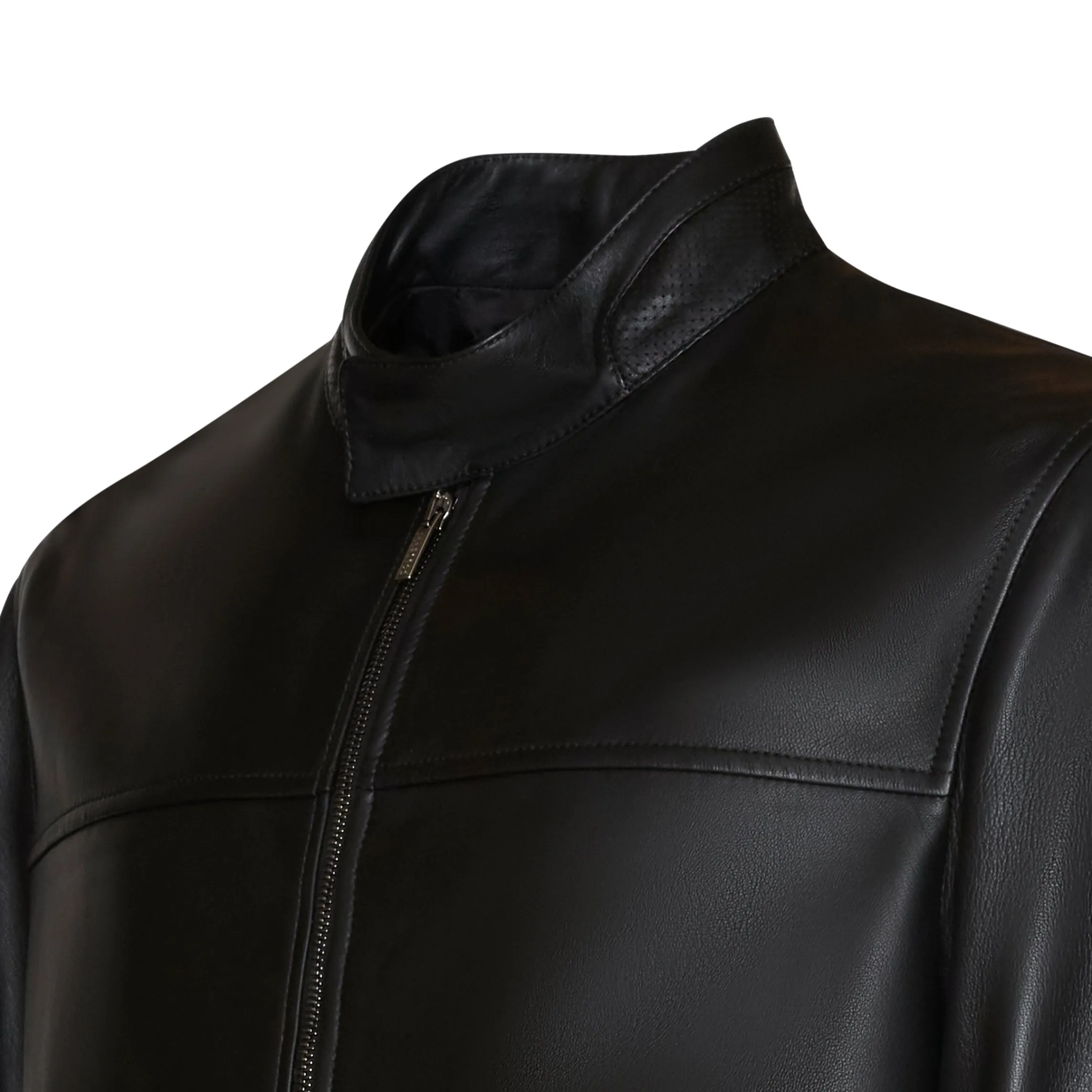 Online Fratelli Rossetti Nappa Leather Jacket | Black
