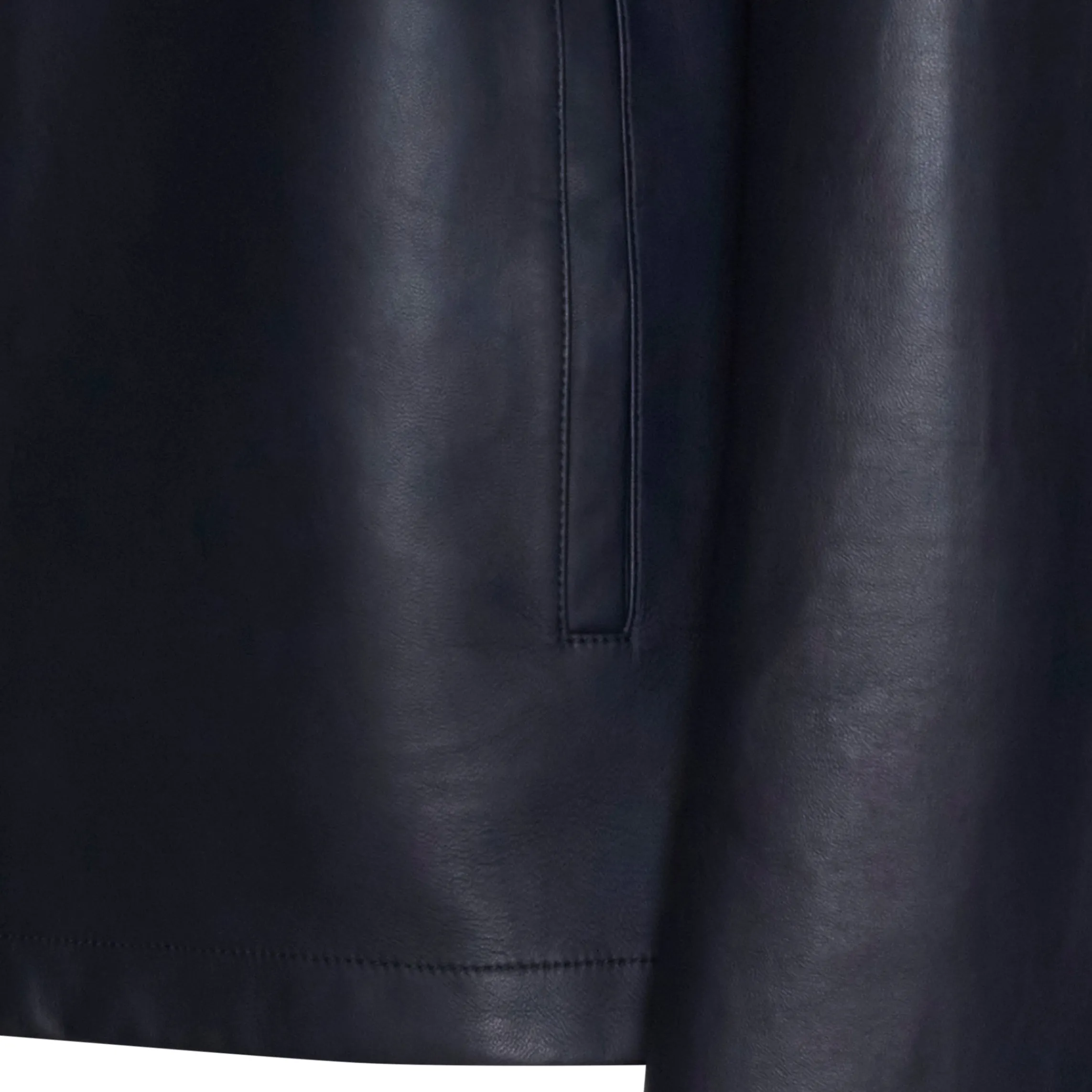Clearance Fratelli Rossetti Blue Nappa Leather Jacket | Navy