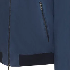 Cheap Fratelli Rossetti Suede Bomber Jacket | Blue