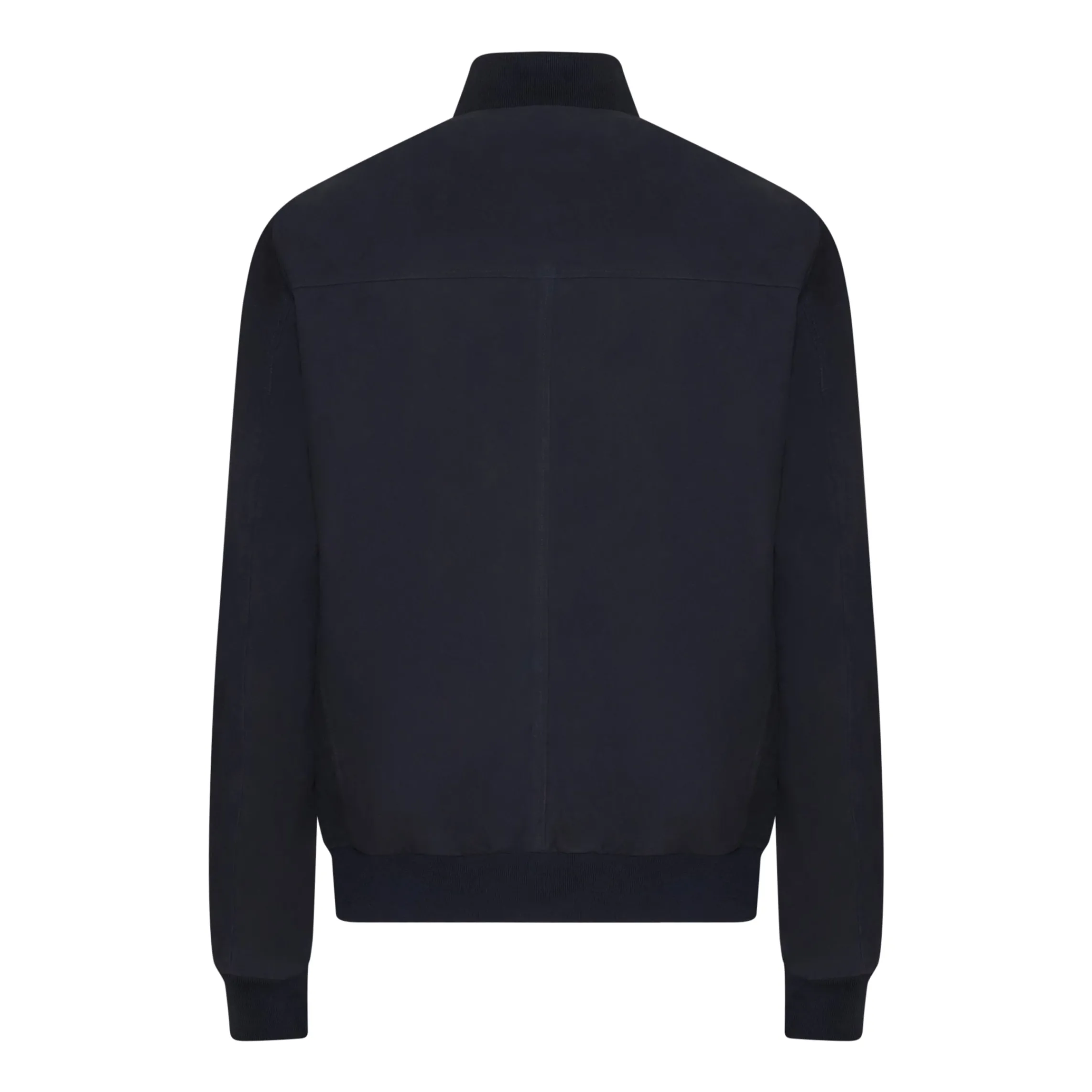 Outlet Fratelli Rossetti Blue Suede Jacket | Navy blue