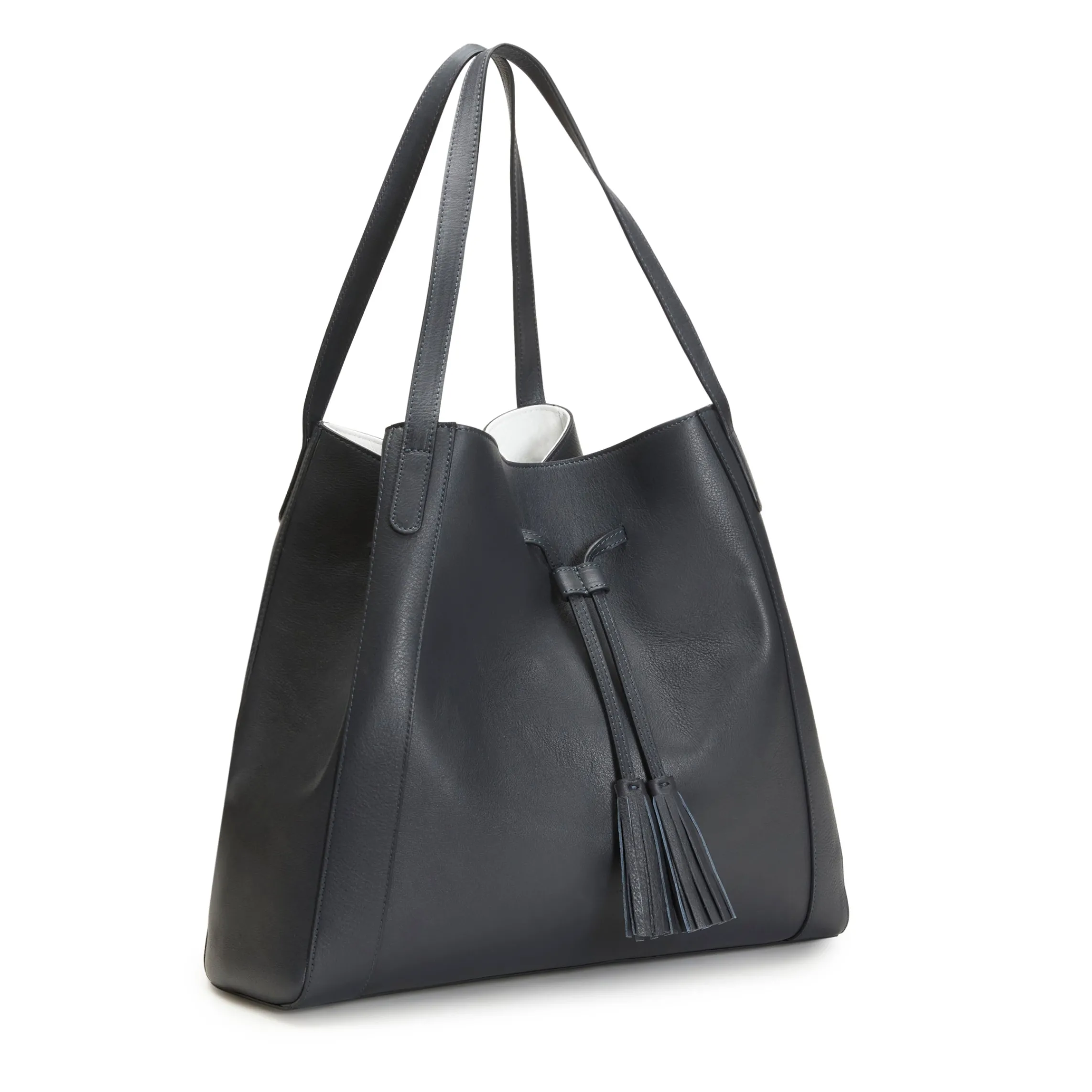 Fashion Fratelli Rossetti Tassel Shoulder Bag | Blue