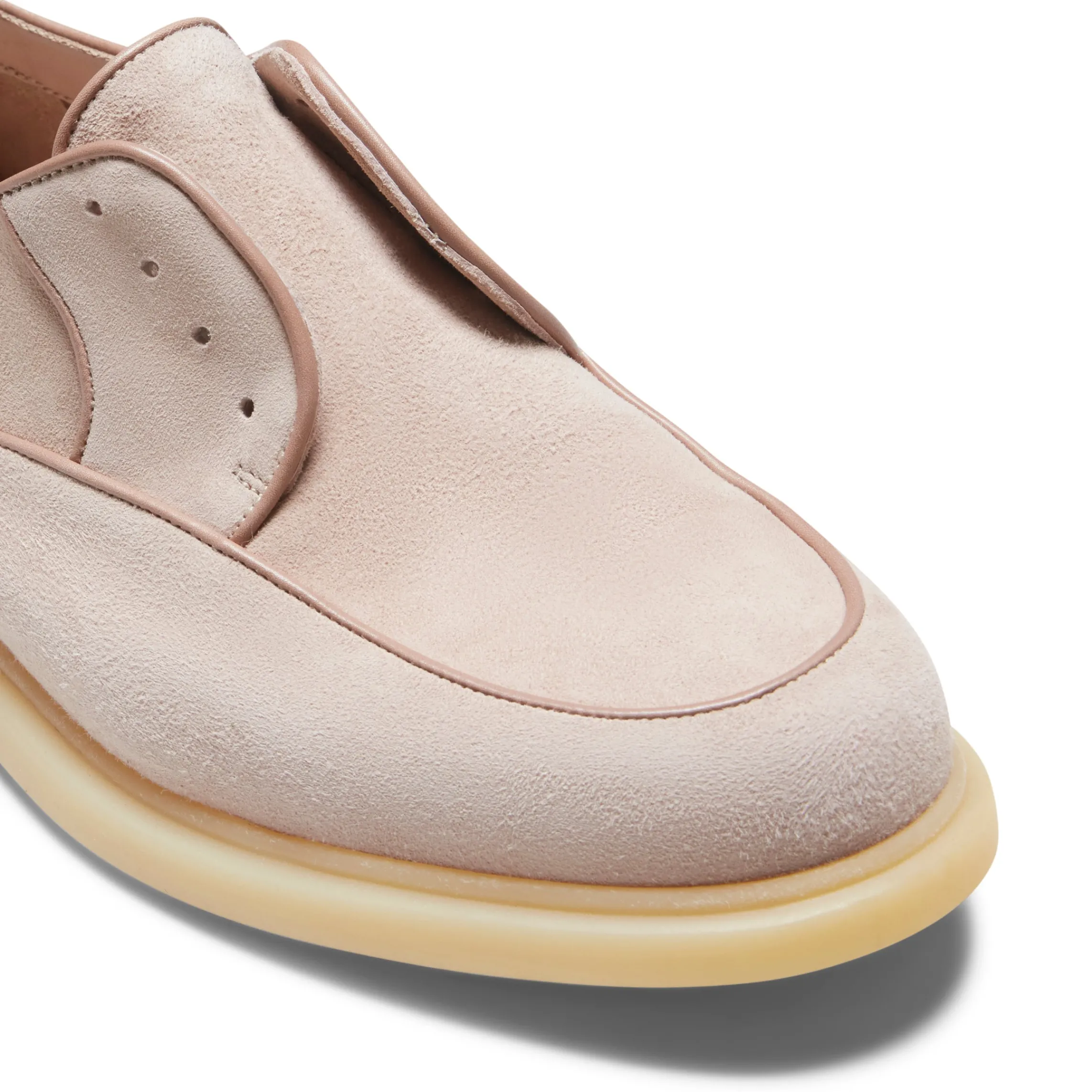 Discount Fratelli Rossetti Blush Pink Suede Lace-up Shoe | Phard