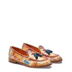 Cheap Fratelli Rossetti Brera Loafer In Embroidered Fabric | Sun yellow