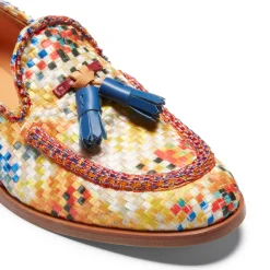 Cheap Fratelli Rossetti Brera Loafer In Embroidered Fabric | Sun yellow