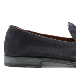 Store Fratelli Rossetti Brera Men’s Suede Loafer| Navy blue