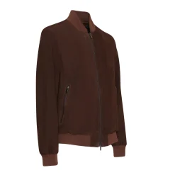 Cheap Fratelli Rossetti Suede Bomber Jacket | Brown