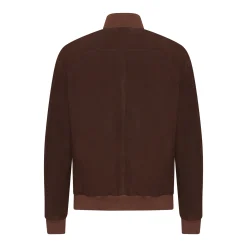 Cheap Fratelli Rossetti Suede Bomber Jacket | Brown