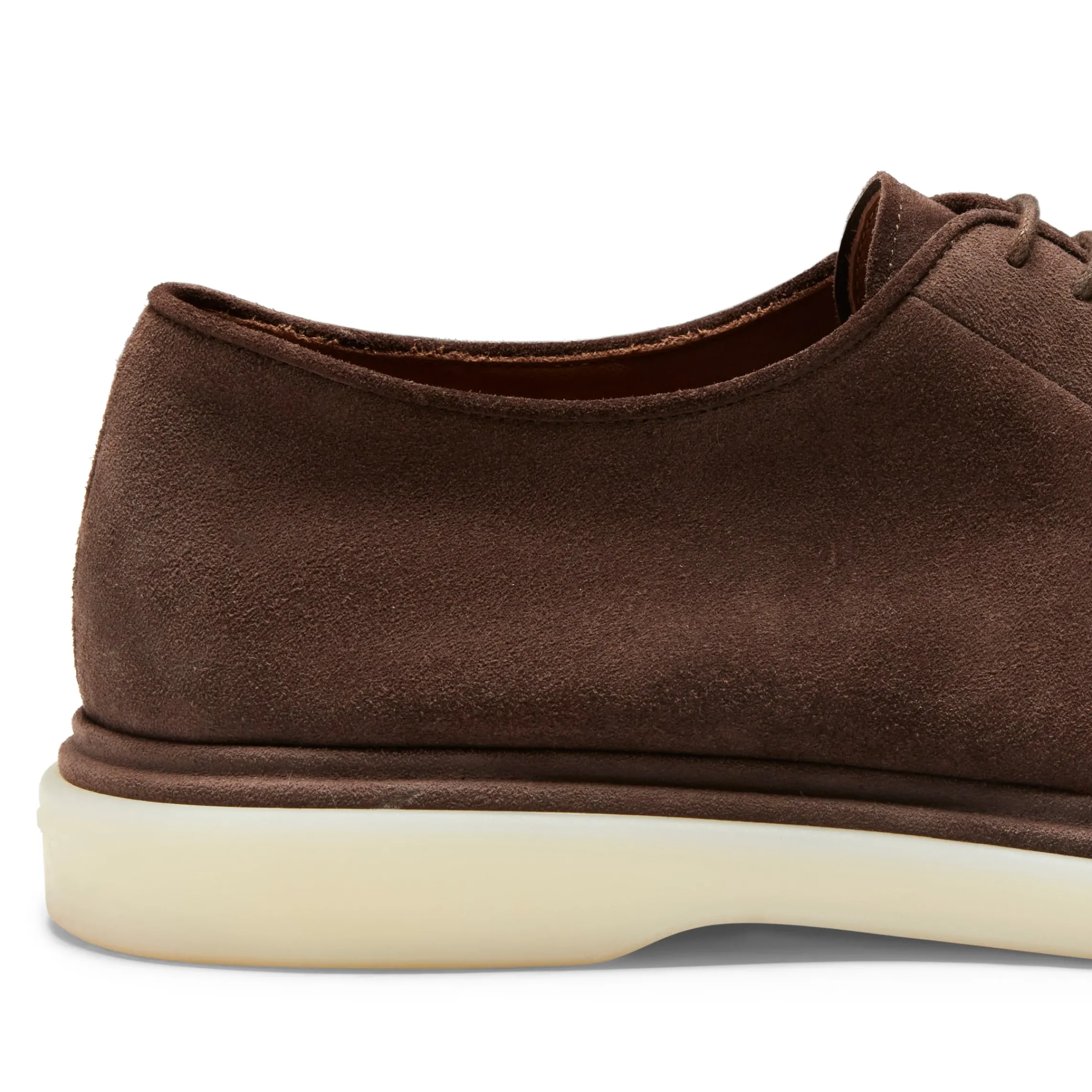 Clearance Fratelli Rossetti Suede Lace-up Shoe | Brown