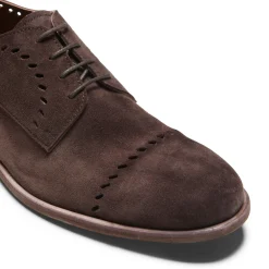 Cheap Fratelli Rossetti Suede Lace-up Shoe | Brown