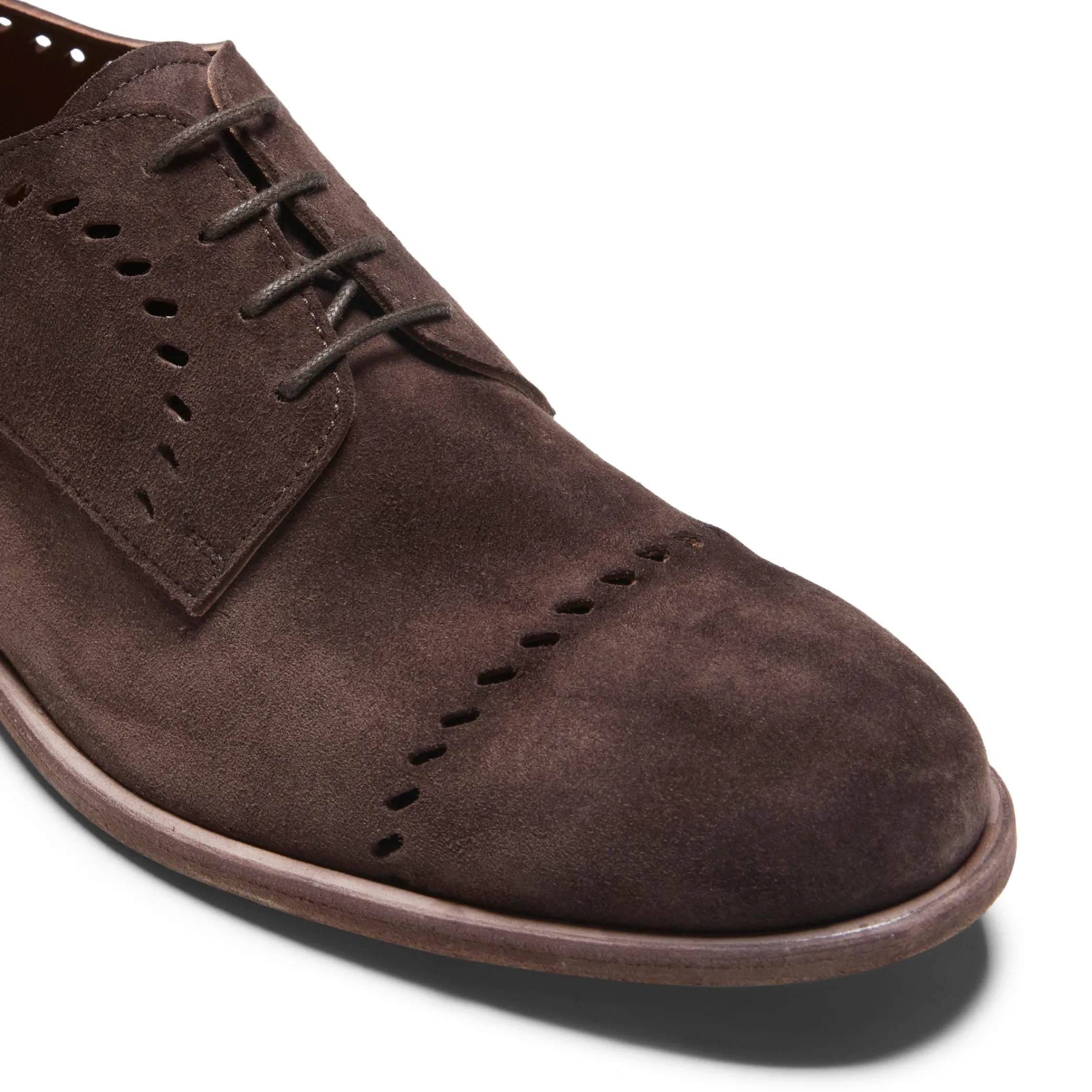 Cheap Fratelli Rossetti Suede Lace-up Shoe | Brown