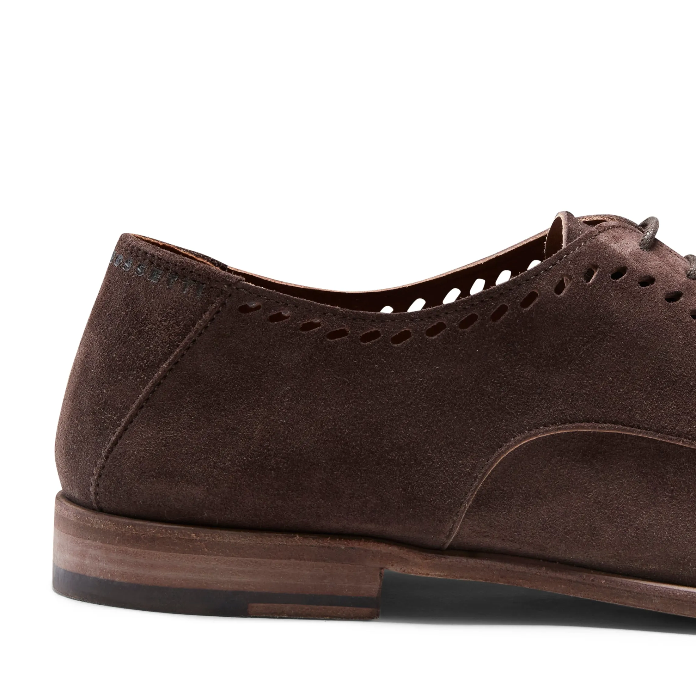 Cheap Fratelli Rossetti Suede Lace-up Shoe | Brown