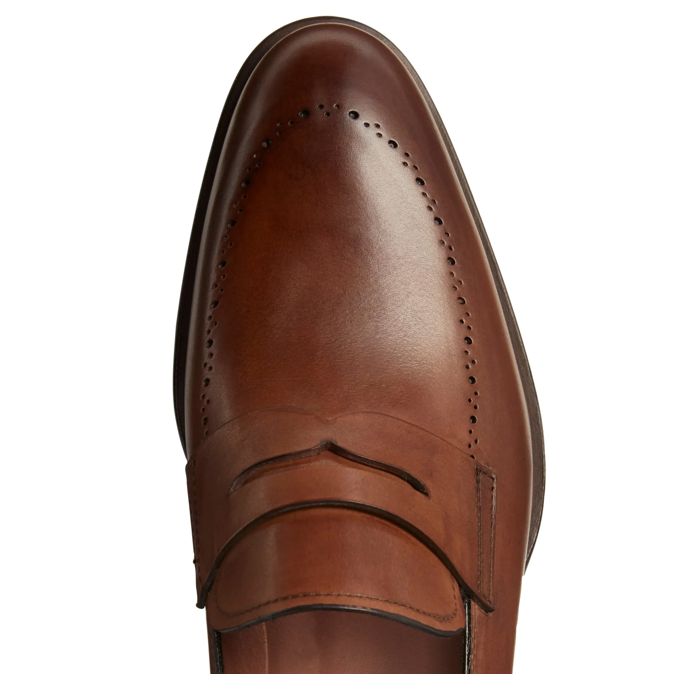 Clearance Fratelli Rossetti Couloured- Leather Loafer Chestnut