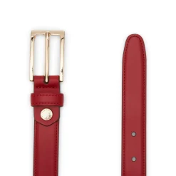 Clearance Fratelli Rossetti Cintura Colore Ciliegia- Cherry red