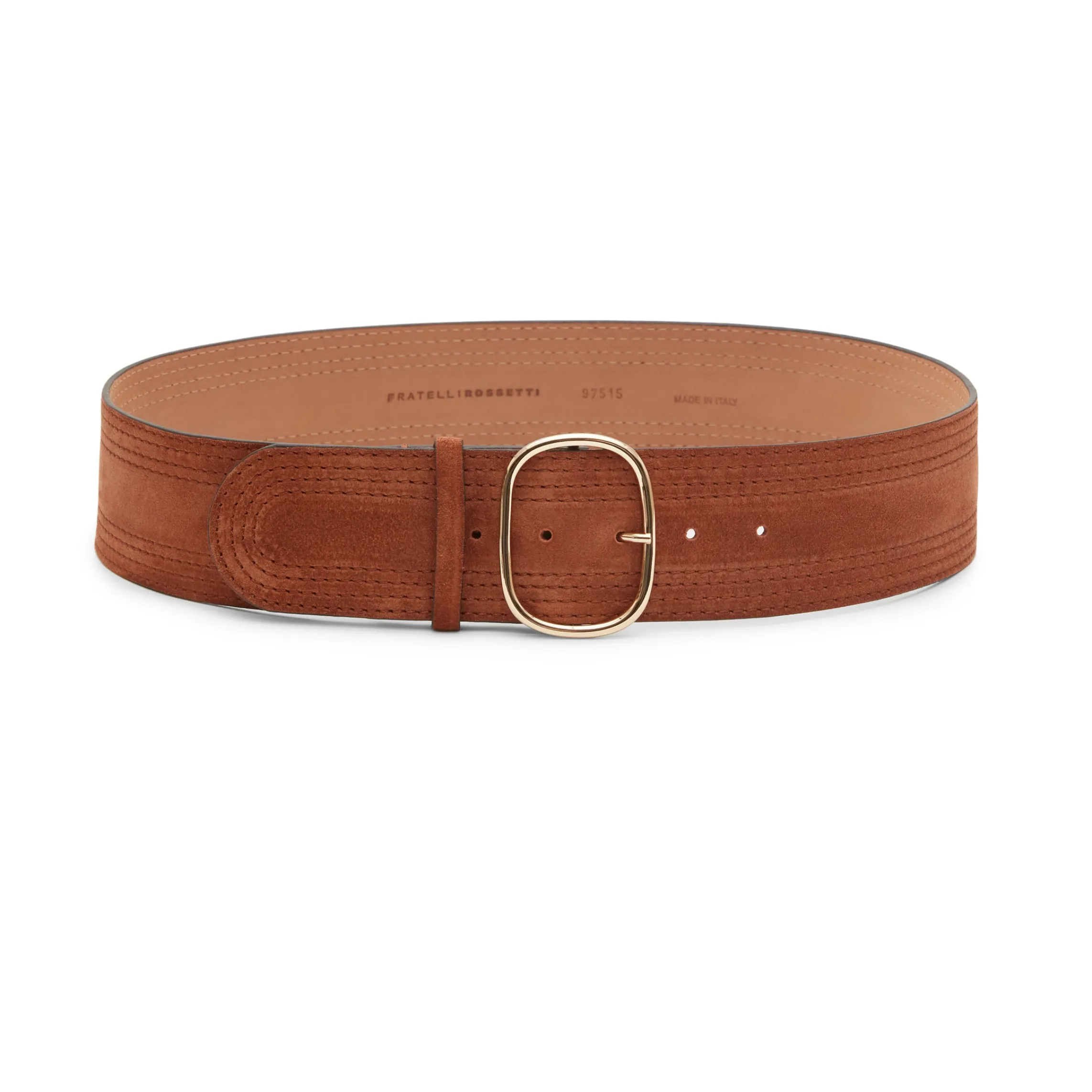Online Fratelli Rossetti Cintura In Suede- Tan