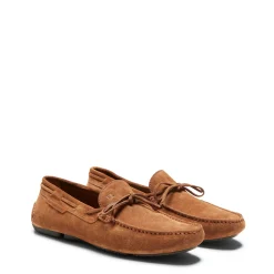 Fashion Fratelli Rossetti Suede Driver Loafer | Cognac