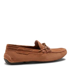 Fashion Fratelli Rossetti Suede Driver Loafer | Cognac