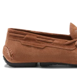 Fashion Fratelli Rossetti Suede Driver Loafer | Cognac