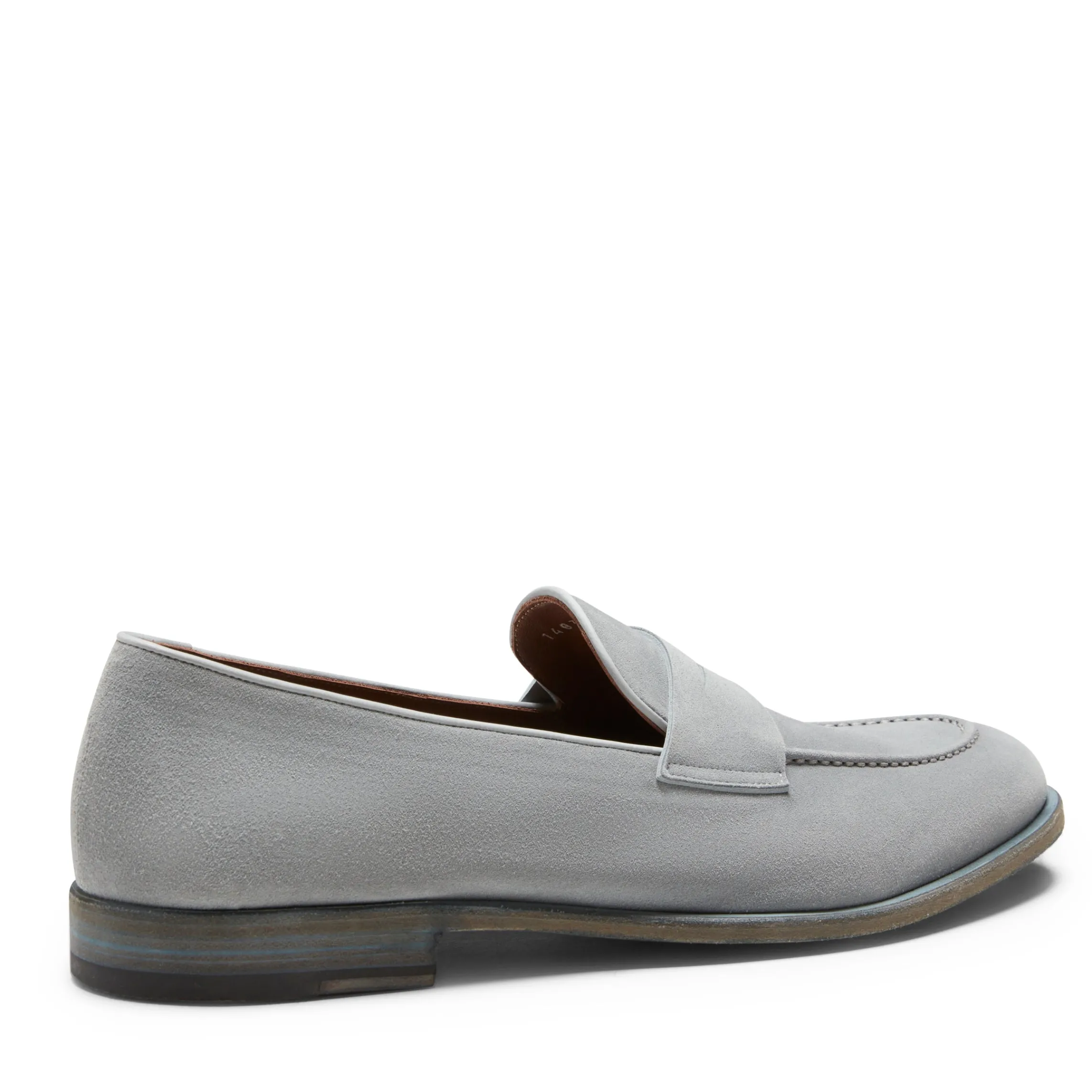 Sale Fratelli Rossetti Denim-blue Suede Loafer | Denim blue