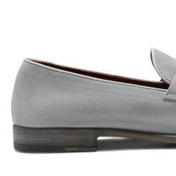 Sale Fratelli Rossetti Denim-blue Suede Loafer | Denim blue