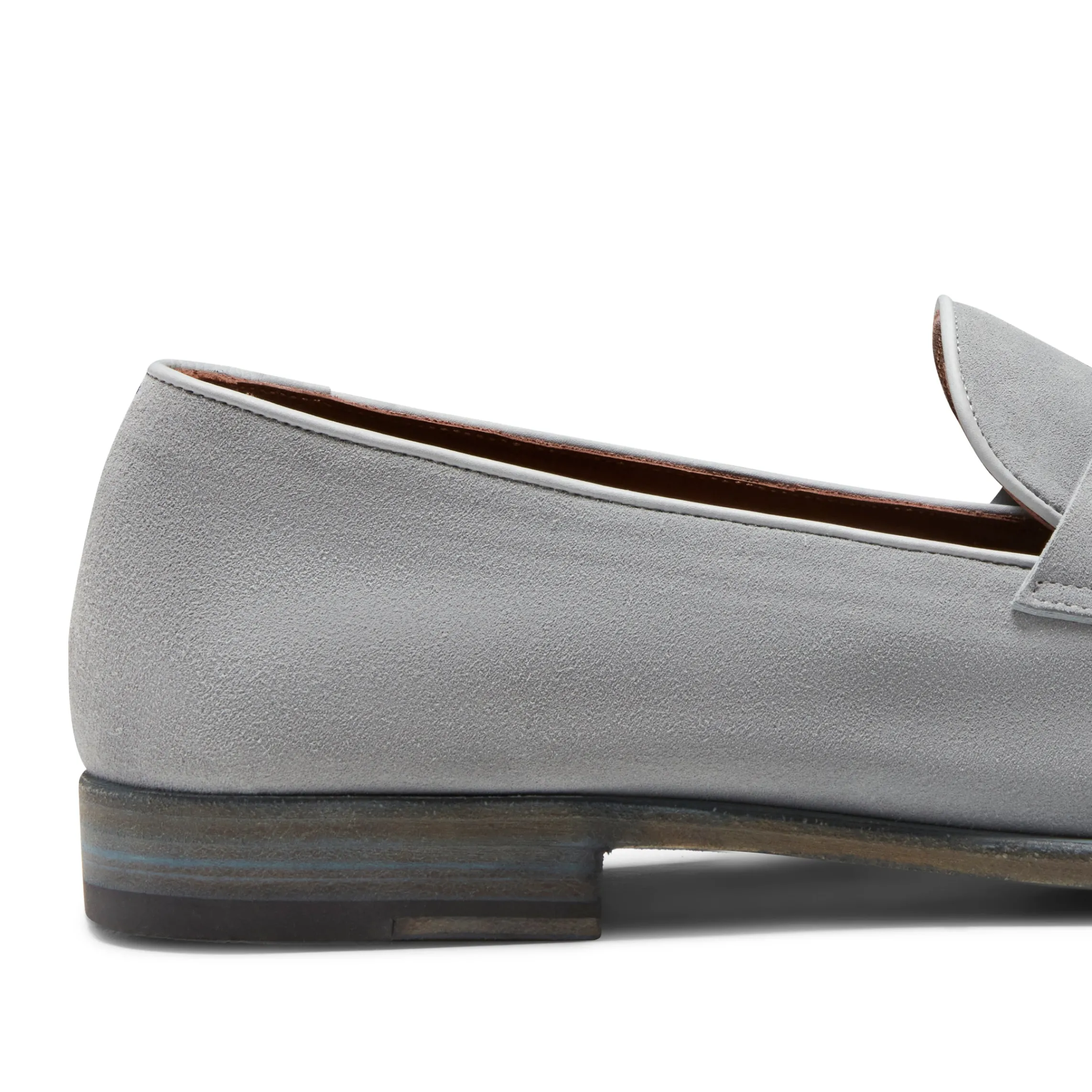 Sale Fratelli Rossetti Denim-blue Suede Loafer | Denim blue