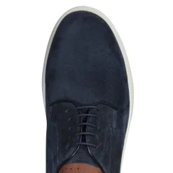 Online Fratelli Rossetti Derby Uomo In Pelle- Navy blue