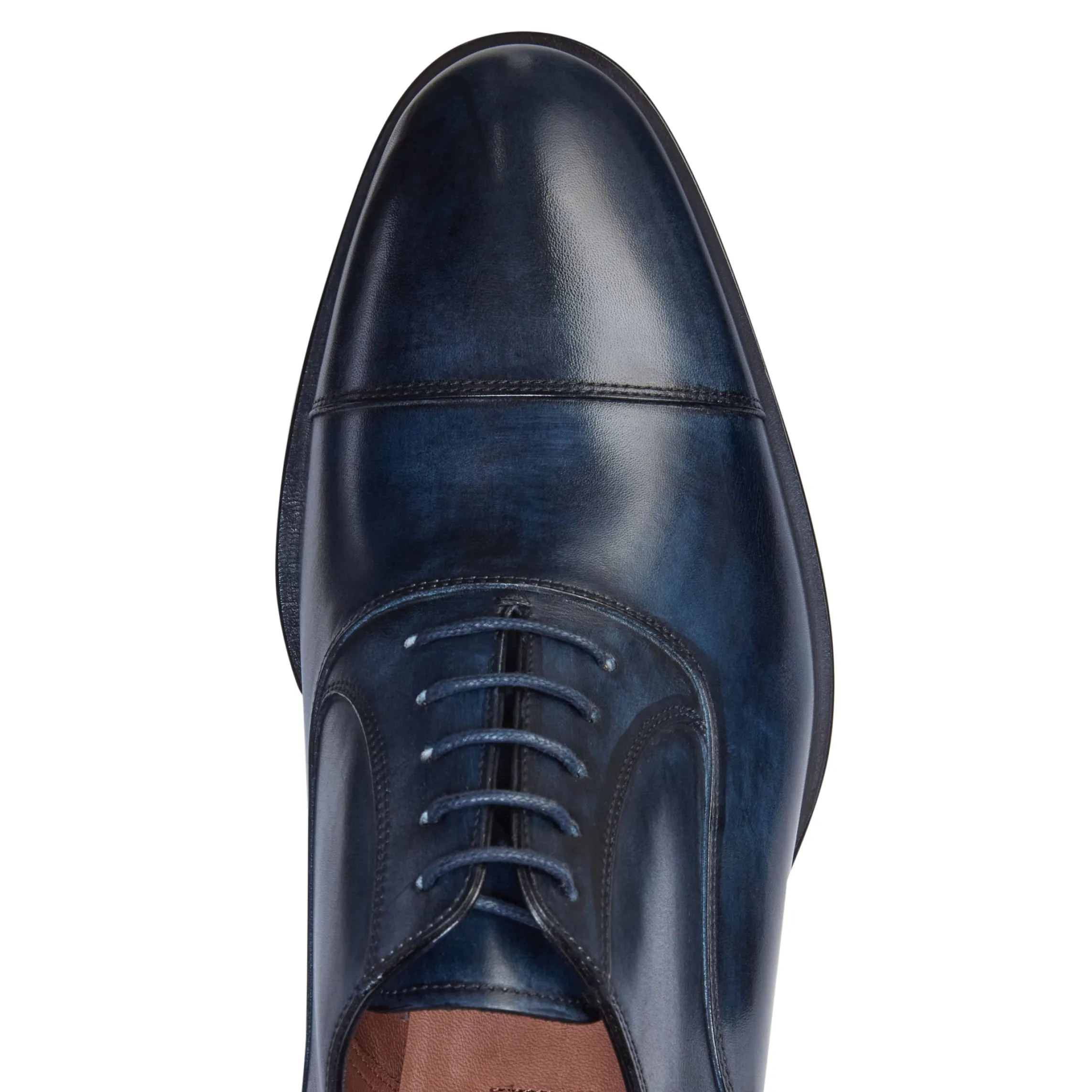 Sale Fratelli Rossetti Francesina In Pelle- Navy blue