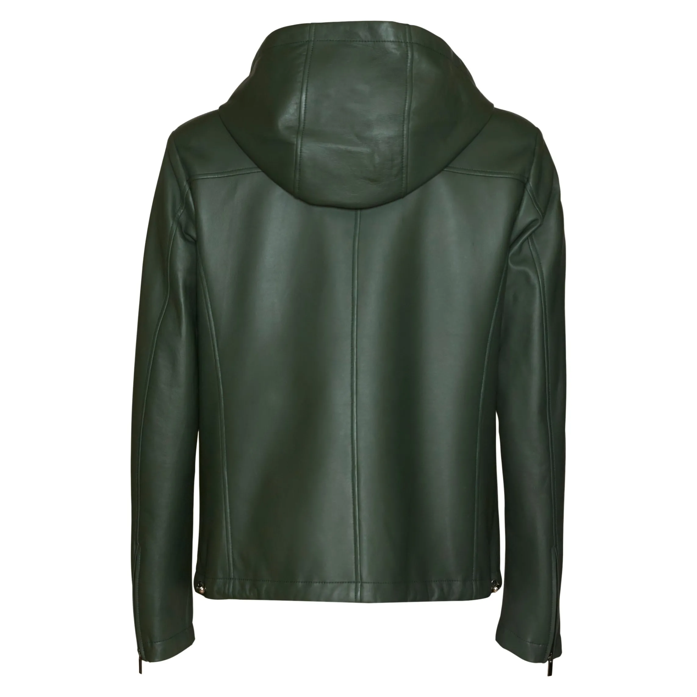 Shop Fratelli Rossetti Nappa Leather Jacket | Green