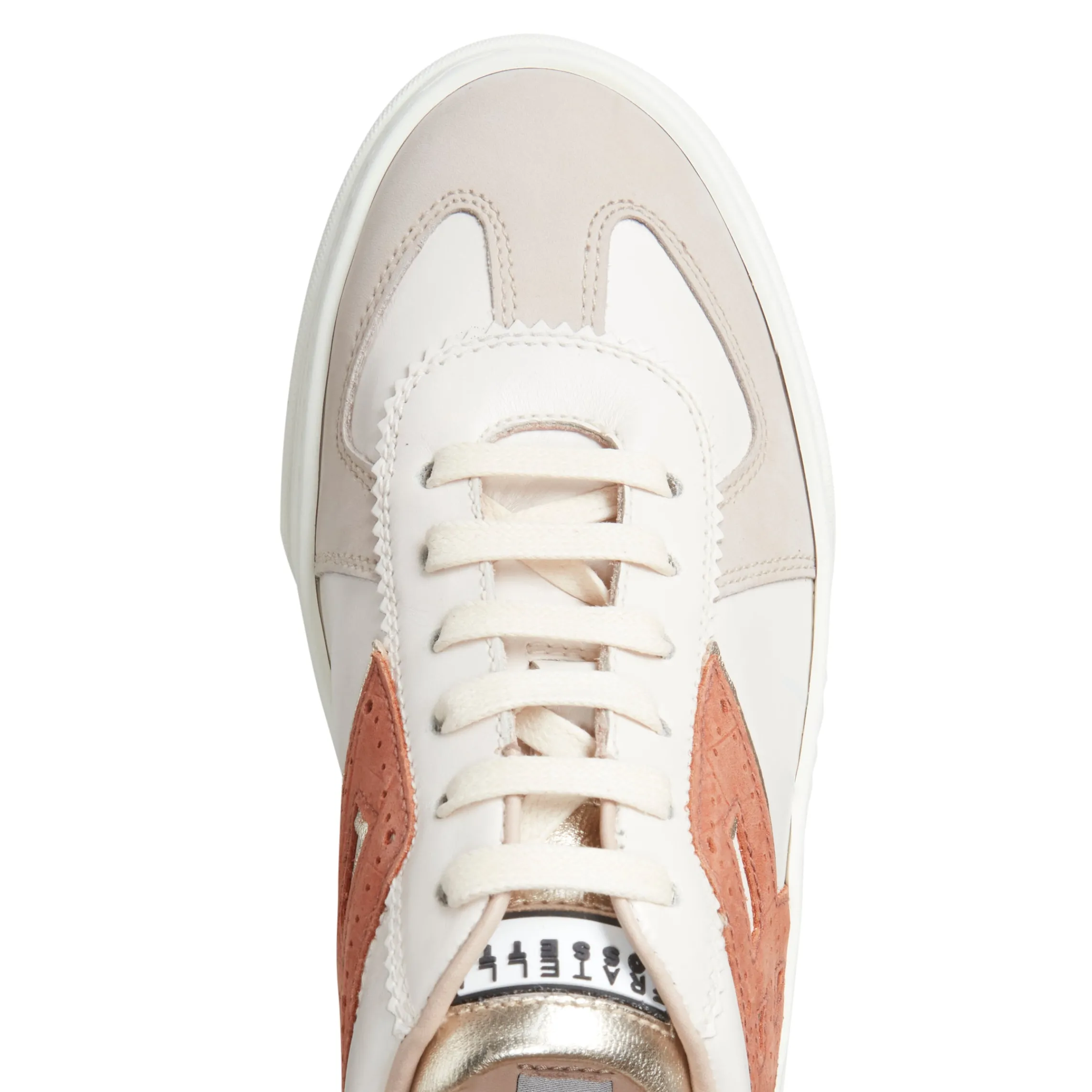 Shop Fratelli Rossetti Grey Leather Sneaker | Rice