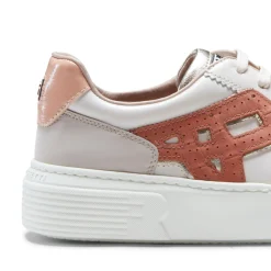 Shop Fratelli Rossetti Grey Leather Sneaker | Rice