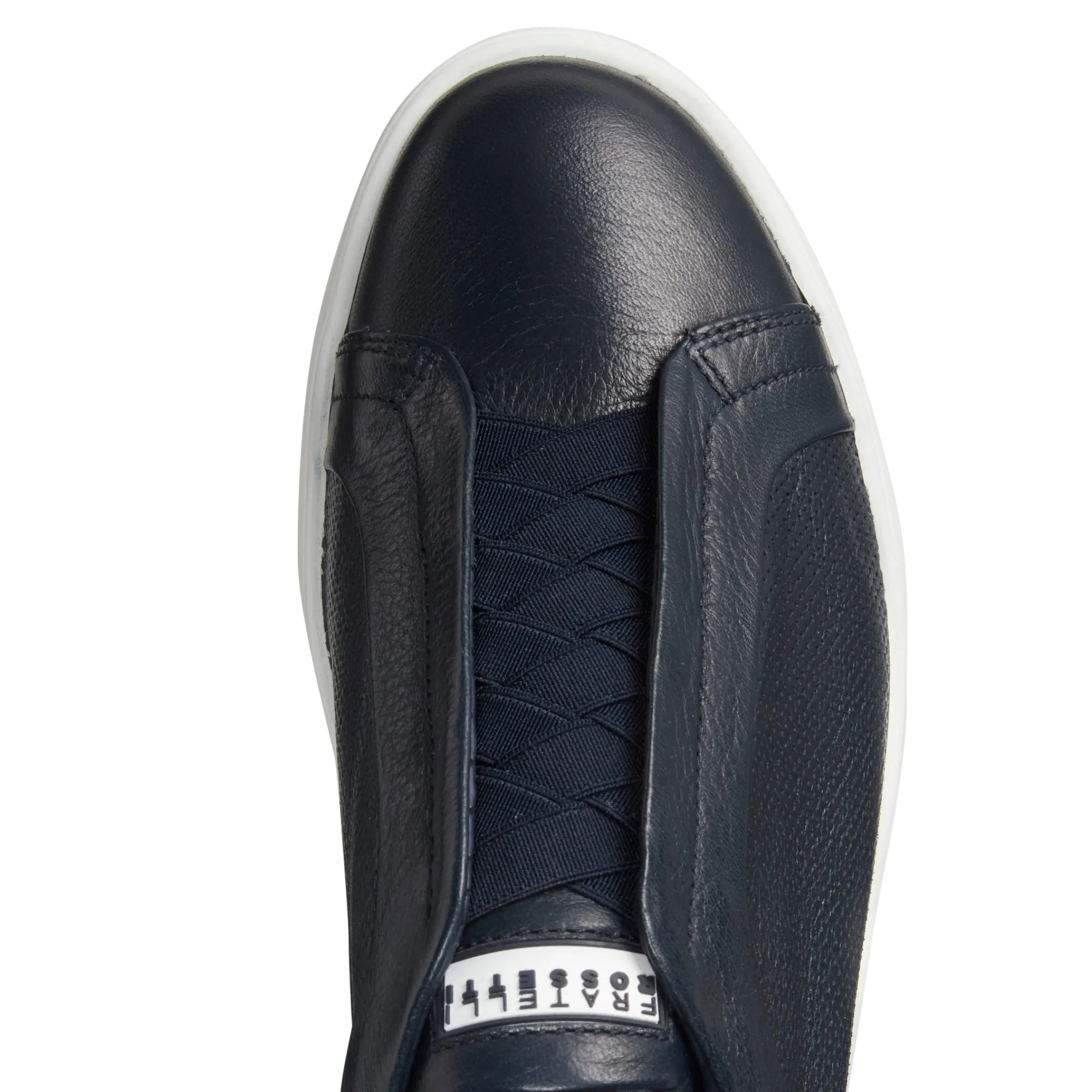 Outlet Fratelli Rossetti Grey Leather Sneaker | Navy blue