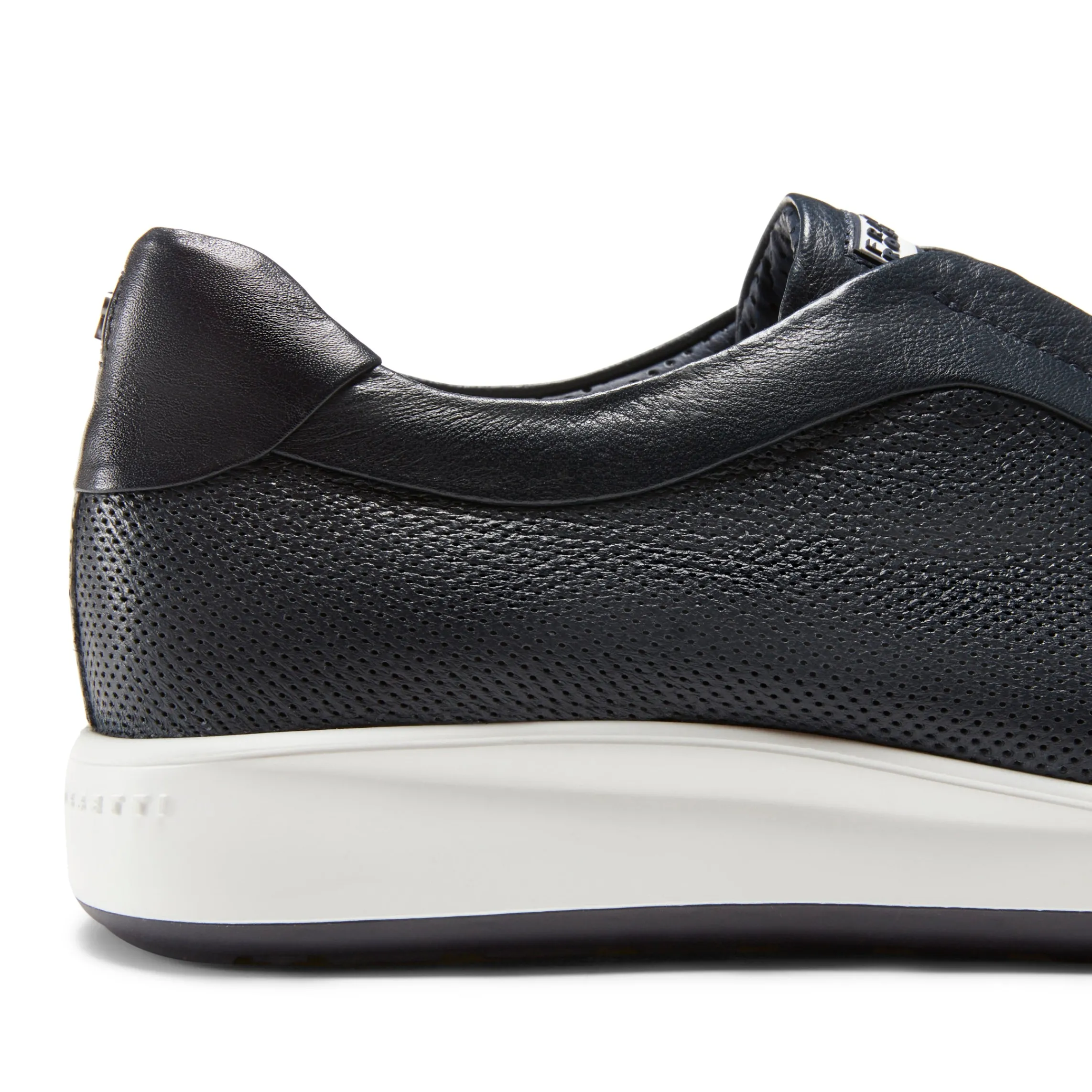Outlet Fratelli Rossetti Grey Leather Sneaker | Navy blue