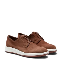 Shop Fratelli Rossetti Grey Suede Sneaker | Almond