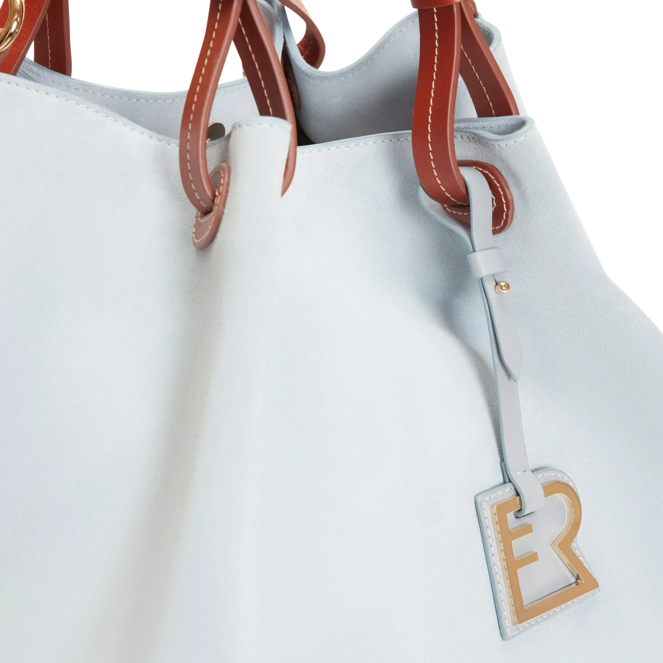 Cheap Fratelli Rossetti Grey Tote Bag | Aquamarine