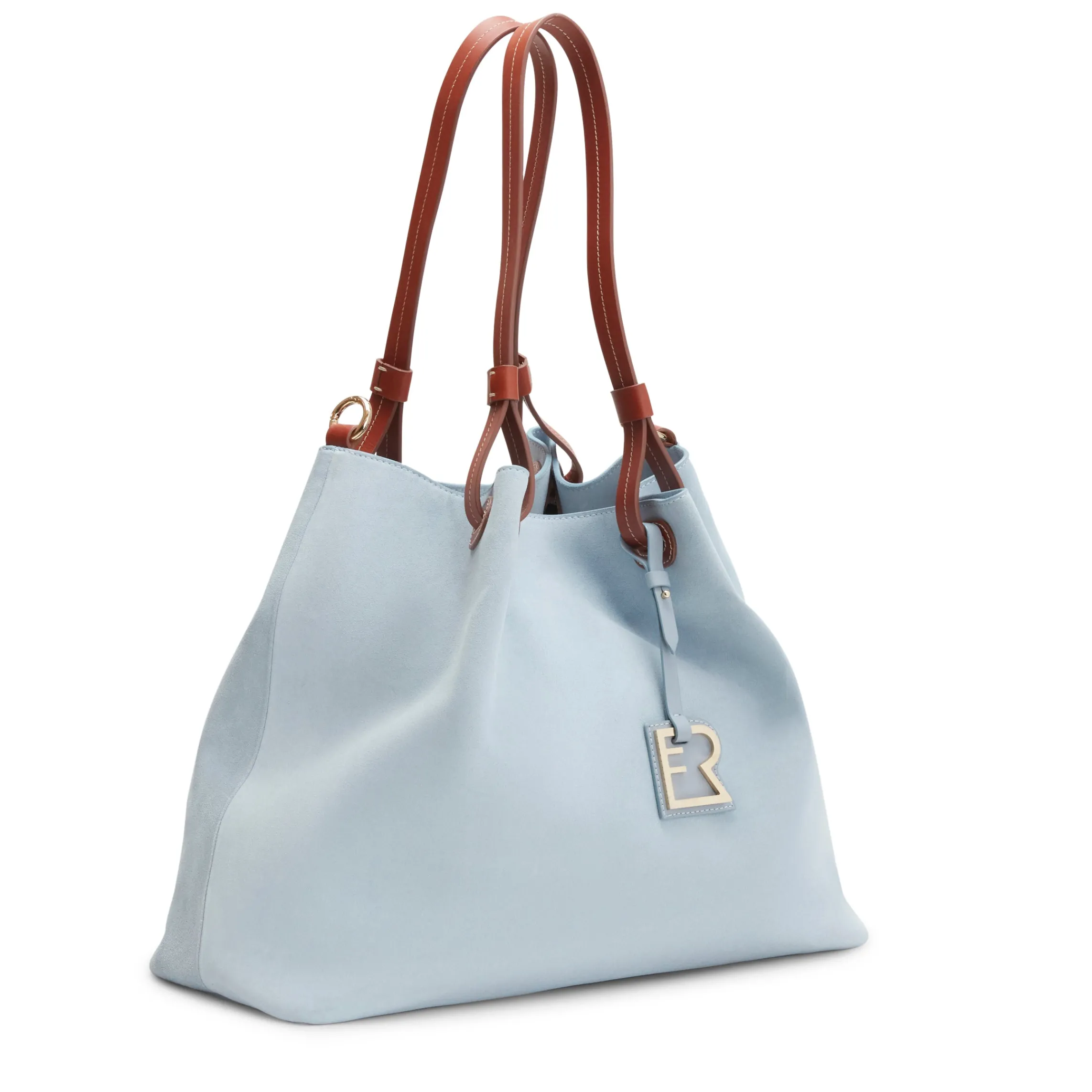 Cheap Fratelli Rossetti Grey Tote Bag | Aquamarine