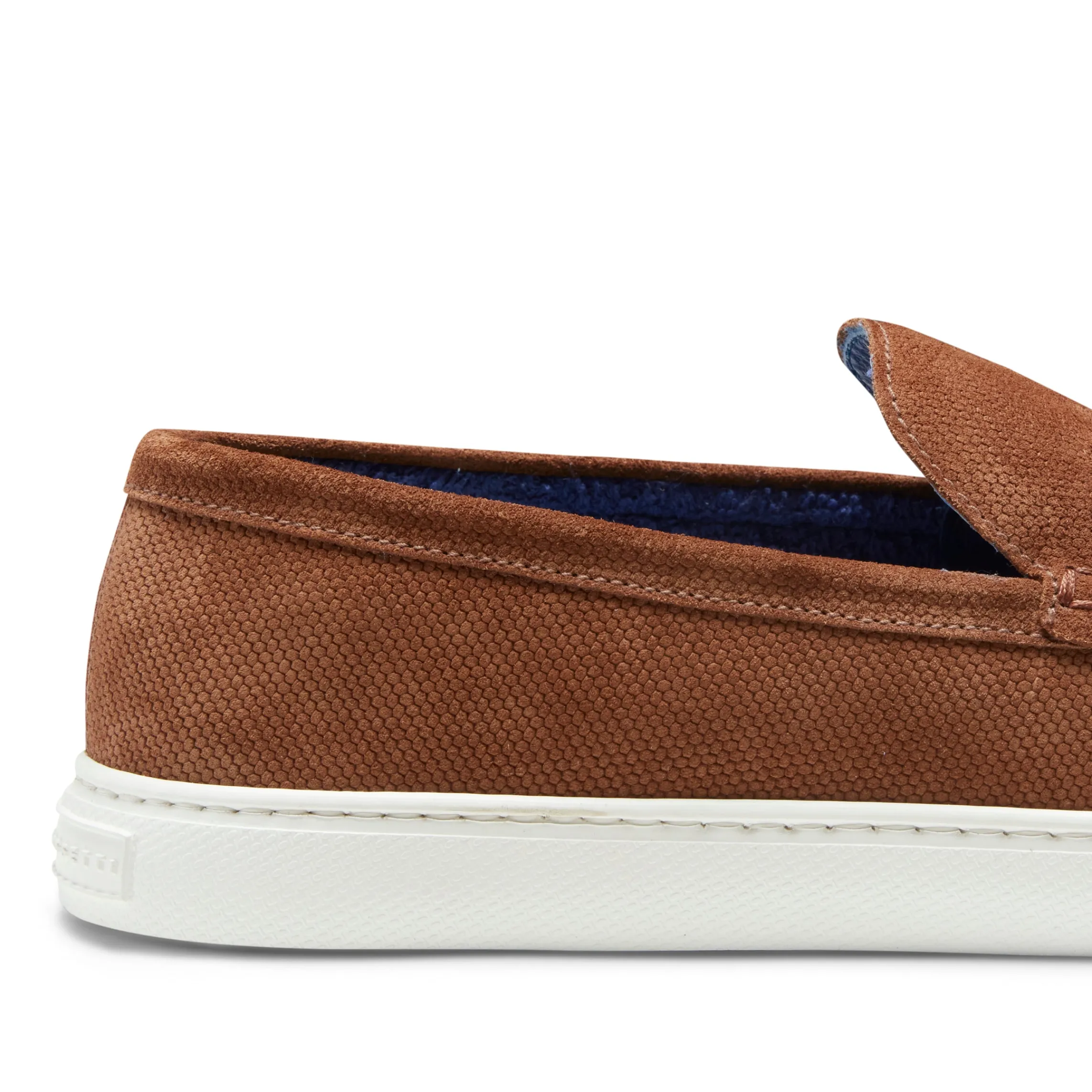 Discount Fratelli Rossetti Grey Yacht Loafer | Almond