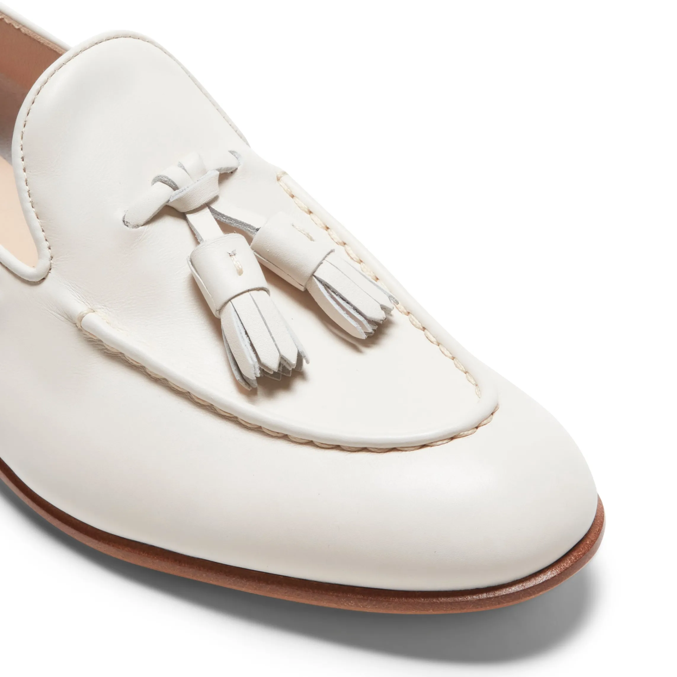 Clearance Fratelli Rossetti Brera Loafer | Ivory